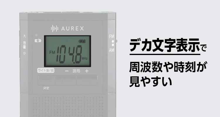 見やすい液晶パネル