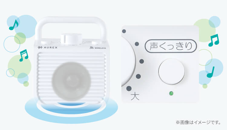 声くっきり機能付き