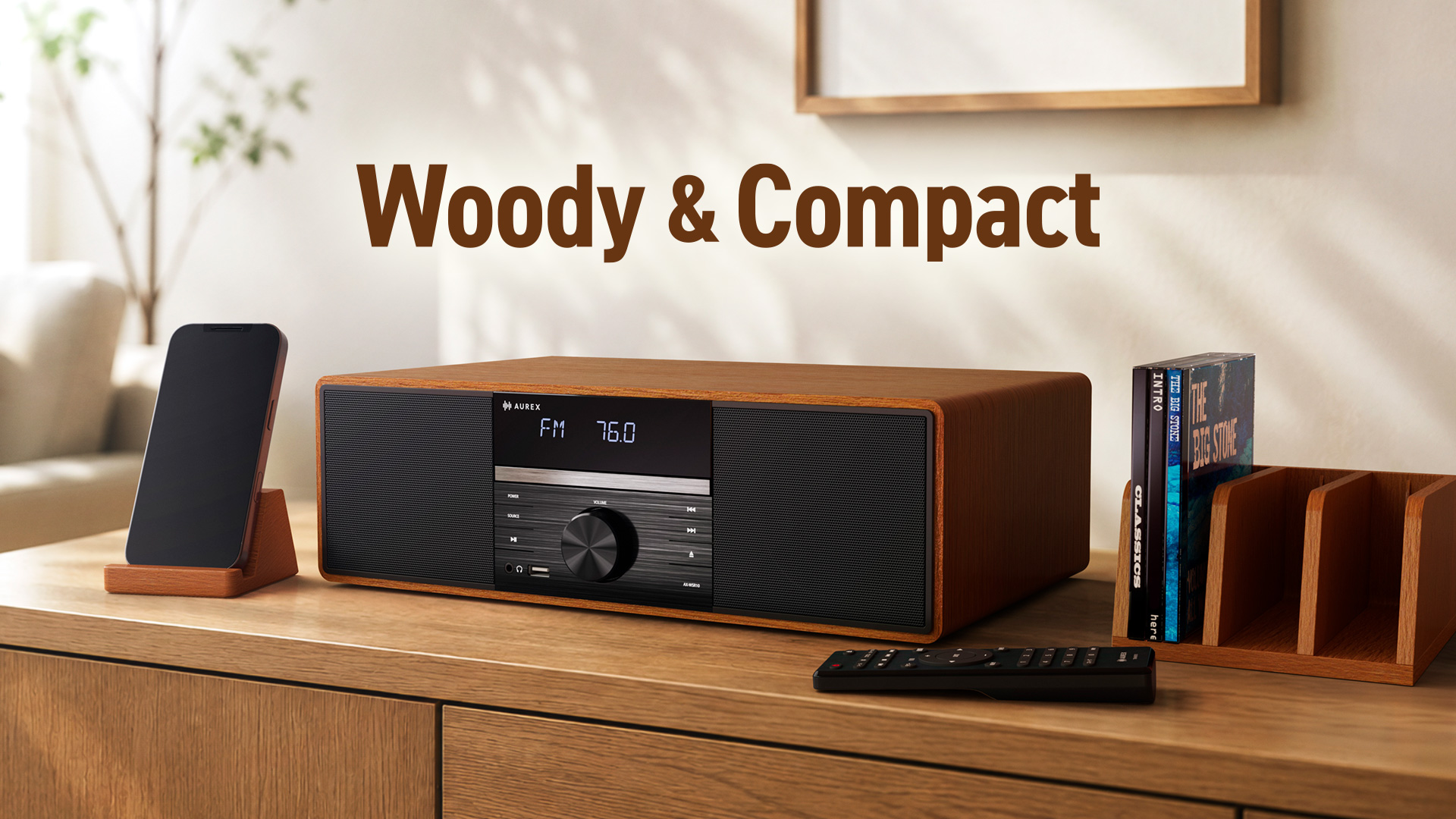 Woody & Compact | AX-WSR10