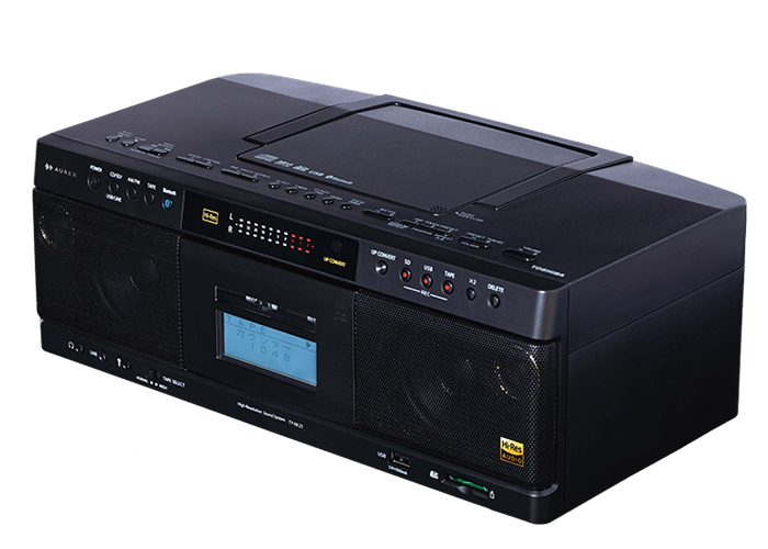 ハイレゾ対応ラジカセ TY-AK21 | AUREXスペシャルサイト | 東芝エル