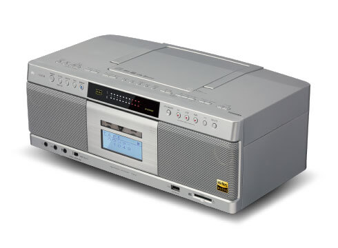 ハイレゾ対応SD/USB/CDラジオカセットレコーダー | TY-AK21